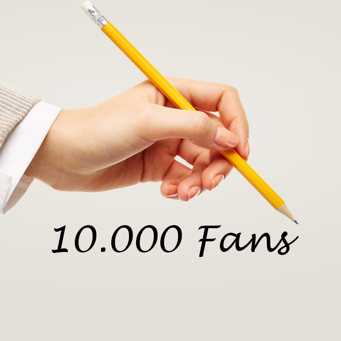 Wir sind fünfstellig! Die 10.000er-Marke der Facebook-Fans ist geknackt
