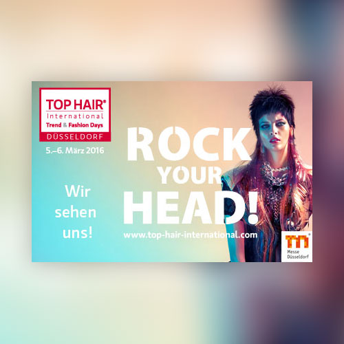 TOP Hair International Trend & Fashion Days 2016 am 5. und 6. März 2016