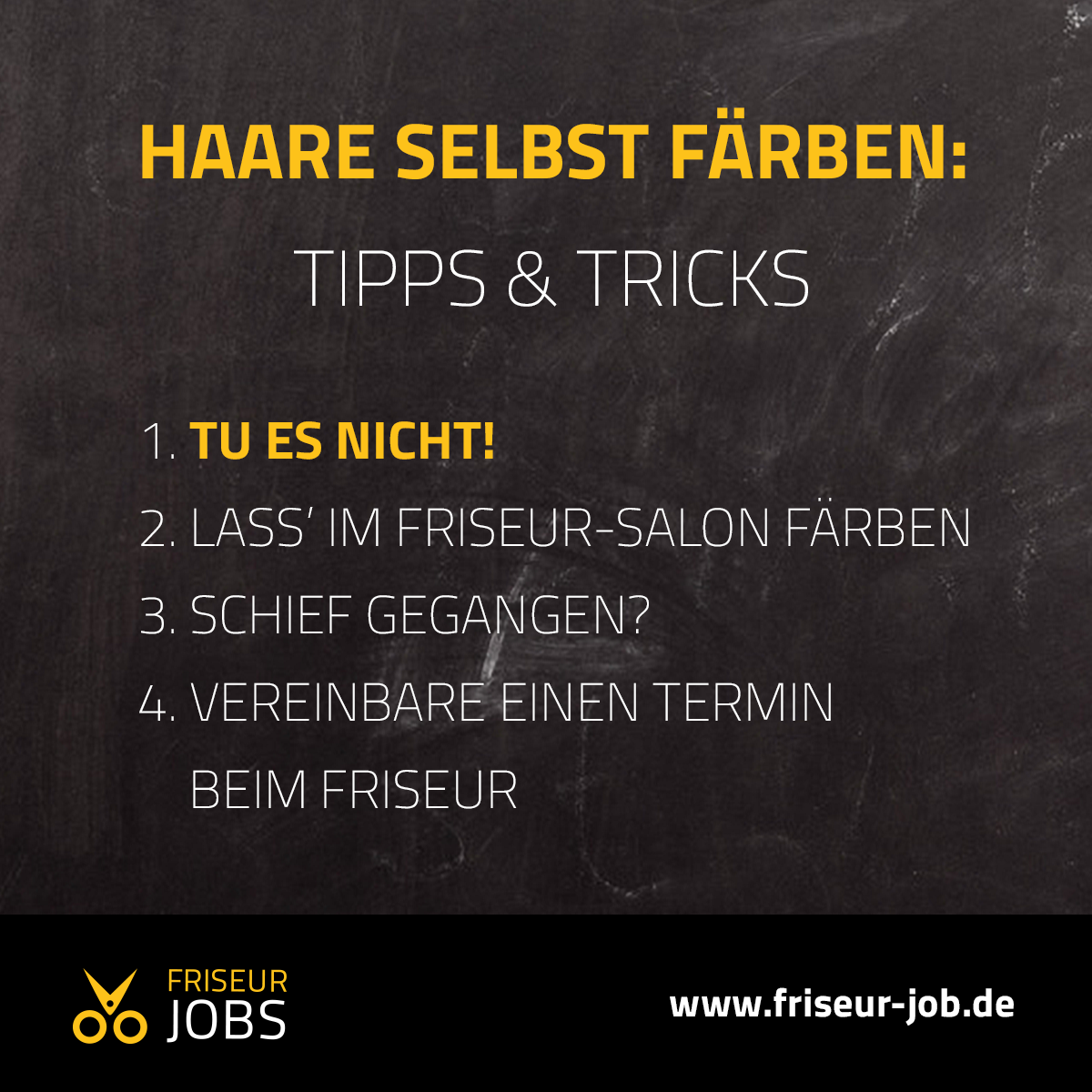 Manic Monday – selber faerben